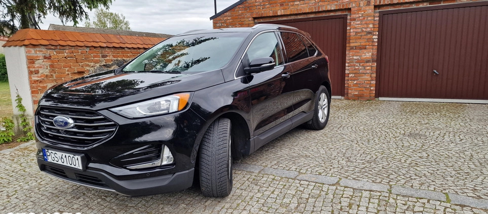 Ford EDGE cena 96000 przebieg: 87000, rok produkcji 2019 z Leszno małe 56